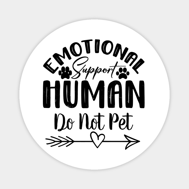 Emotional-Support-Husband-Do-Not-Pet Magnet by ArtistTee ⭐⭐⭐⭐⭐